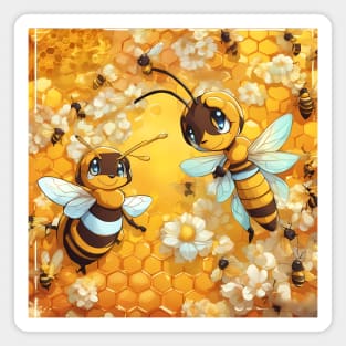 Honeyed Anime Charms Magnet